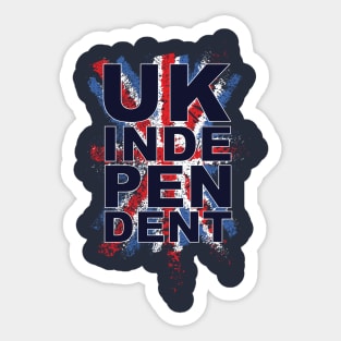 UK INDEPENDENT Sticker